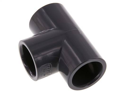 PVC Tee Fitting Socket 25x33mm [5 Pieces]