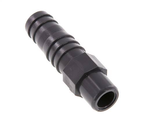 PVC Fitting Socket 16mm with Hose Barb 16mm (5/8'') [5 Pieces]