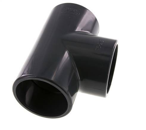 PVC Tee Fitting Socket 75x89mm