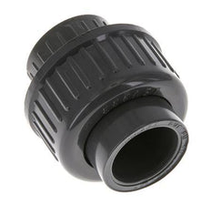 PVC Union Fitting Female Socket 20mm x Female Rp 1/2'' FKM