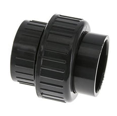 PVC Union Fitting Female Socket 50mm x Female Rp 1-1/2'' FKM