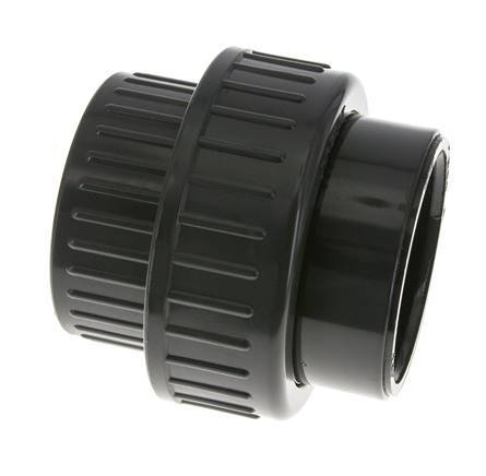 PVC Union Fitting Female Socket 75mm x Female Rp 2-1/2'' EPDM