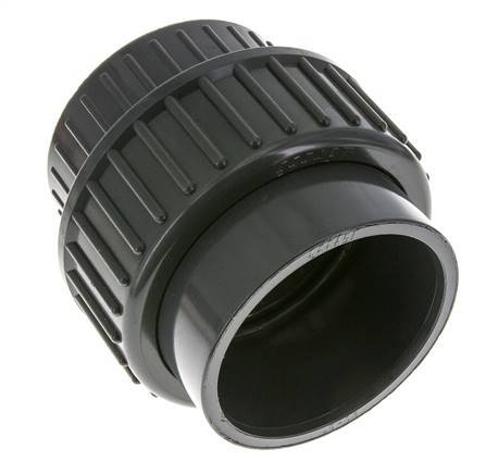 PVC Union Fitting Female Socket 90mm x Female Rp 3'' EPDM