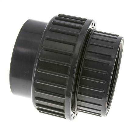 PVC Union Fitting Female Socket 90mm x Female Rp 3'' EPDM