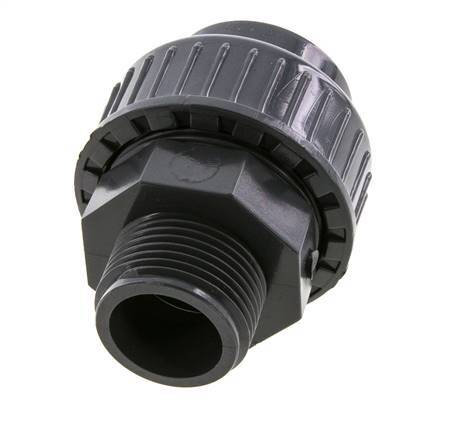PVC Union Fitting Female Socket 32mm x Male R 1'' FKM
