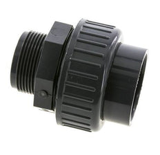 PVC Union Fitting Female Socket 50mm x Male R 1-1/2'' FKM