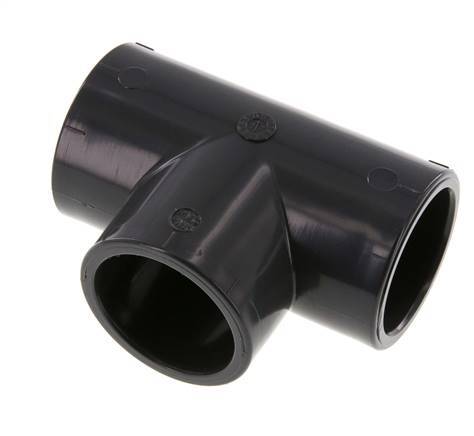 PVC Tee Fitting Socket 40x51mm [2 Pieces]