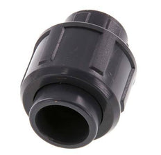 PVC Union Fitting Socket 16x34mm FKM [2 Pieces]