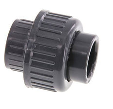 PVC Union Fitting Socket 20x43mm FKM [2 Pieces]