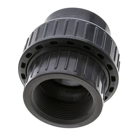 PVC Union Fitting Female Rp 2'' EPDM