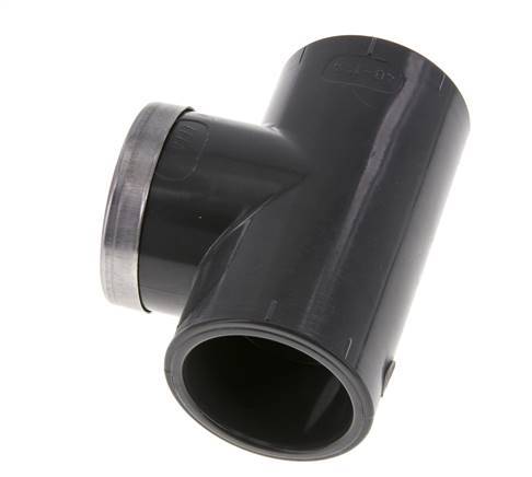 PVC Tee Fitting Female Socket 40mm x Female Rp1-1/4''