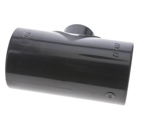 PVC Reducing Tee Fitting Socket 75 to 40mm