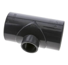 PVC Reducing Tee Fitting Socket 75 to 40mm