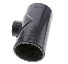 PVC Reducing Tee Fitting Socket 75 to 40mm