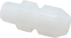 4x6mm & R1/8'' Raccord à compression pour tuyau droit en PP avec filetage mâle 10bar/145psi [2 Pièces]