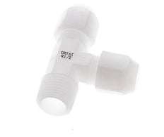 6x8mm PVDF Straight Hose Fitting 10bar/145psi