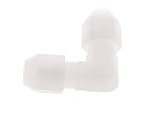 8x10mm PVDF Elbow Hose Fitting 10bar/145psi