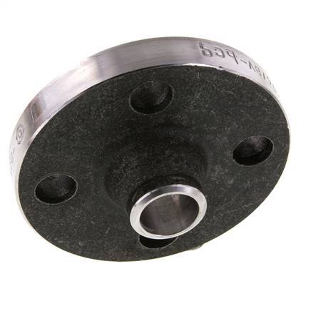 Welding Neck Flange DN20-PN40 26.9mm Black Steel DIN 2635 And EN 1092-1 (Type 11)