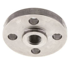 Threaded Flange DN15-PN16 Rp 1/2'' Stainless Steel 1.4571 DIN 2566