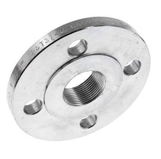 Threaded Flange DN150-PN16 Rp 6'' Zinc-Plated Steel DIN 2566 And EN 1092-1 (Type 13)