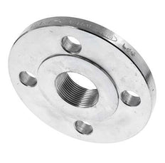Threaded Flange DN150-PN16 Rp 6'' Zinc-Plated Steel DIN 2566 And EN 1092-1 (Type 13)
