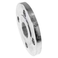 Threaded Flange DN150-PN16 Rp 6'' Zinc-Plated Steel DIN 2566 And EN 1092-1 (Type 13)
