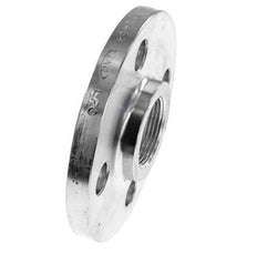 Threaded Flange DN150-PN16 Rp 6'' Zinc-Plated Steel DIN 2566 And EN 1092-1 (Type 13)