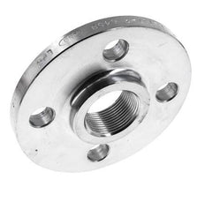Threaded Flange DN150-PN16 Rp 6'' Zinc-Plated Steel DIN 2566 And EN 1092-1 (Type 13)