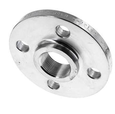 Threaded Flange DN150-PN16 Rp 6'' Zinc-Plated Steel DIN 2566 And EN 1092-1 (Type 13)