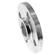 Threaded Flange DN150-PN16 Rp 6'' Zinc-Plated Steel DIN 2566 And EN 1092-1 (Type 13)