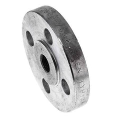 Threaded Flange DN10-PN40 Rp 3/8'' Zinc-Plated Steel DIN 2567 And EN 1092-1 (Type 13)