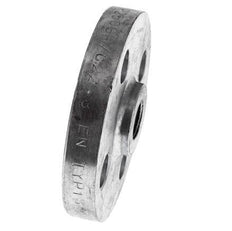 Threaded Flange DN10-PN40 Rp 3/8'' Zinc-Plated Steel DIN 2567 And EN 1092-1 (Type 13)