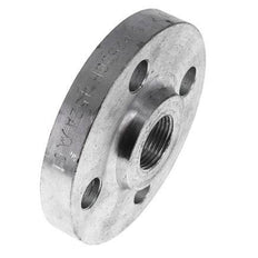 Threaded Flange DN20-PN40 Rp 3/4'' Zinc-Plated Steel DIN 2567 And EN 1092-1 (Type 13)