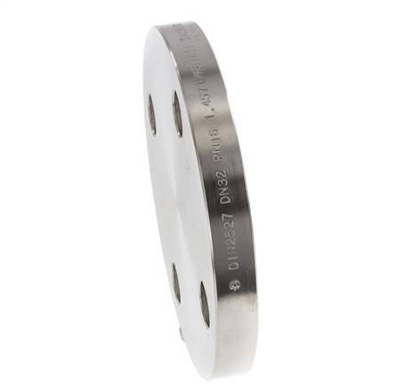 Blind Flange DN200-PN10 Stainless Steel 1.4571 DIN 2527 And EN 1092-1 (Type 05)