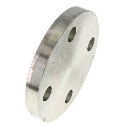 Blind Flange DN125-PN16 Zinc-Plated Steel DIN 2527 And EN 1092-1 (Type 05)