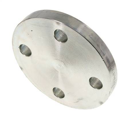 Blind Flange DN125-PN16 Zinc-Plated Steel DIN 2527 And EN 1092-1 (Type 05)