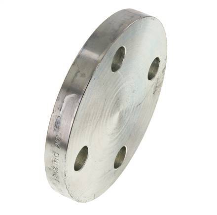 Blind Flange DN125-PN16 Zinc-Plated Steel DIN 2527 And EN 1092-1 (Type 05)
