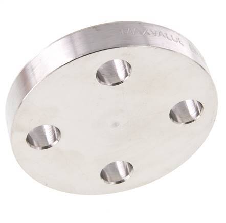 Blind Flange DN15-PN40 Stainless Steel 1.4571 DIN 2527 And EN 1092-1 (Type 05)