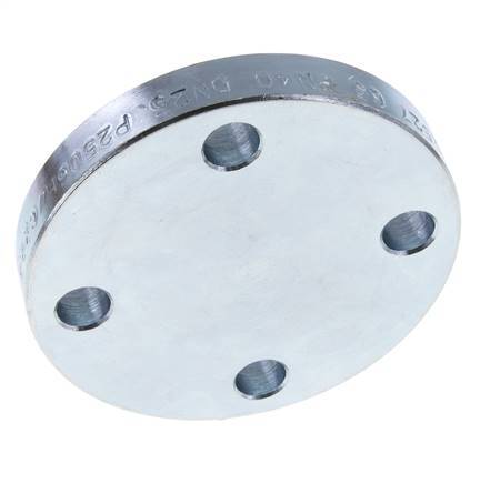 Blind Flange DN50-PN160 Zinc-Plated Steel DIN 2527 And EN 1092-1 (Type 05)