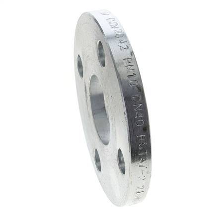 Loose Flange DN100-PN10 Galvanized Steel Solid Material DIN 2642 And EN 1092-1 (Type 02)