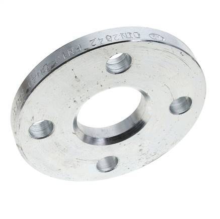 Loose Flange DN125-PN10 Galvanized Steel Solid Material DIN 2642 And EN 1092-1 (Type 02)