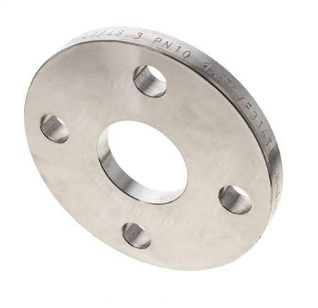 Loose Flange DN100-PN10 Stainless Steel 1.4571 Full Material DIN 2642 And EN 1092-1 (Type 02)