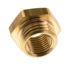 Mamelon réducteur en laiton M14x1.5 mâle x M10x1 femelle 16bar (232psi) [2 pièces]
