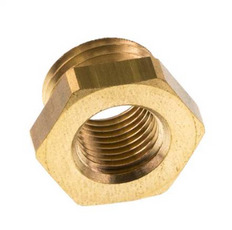 Mamelon réducteur en laiton M14x1.5 mâle x M10x1 femelle 16bar (232psi) [2 pièces]