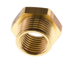 Mamelon réducteur en laiton M18x1.5 mâle x M14x1.5 femelle 16bar (232psi) [2 pièces]