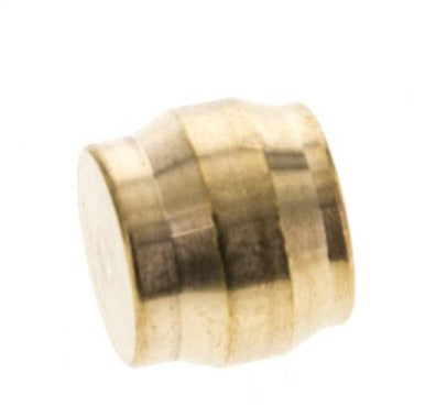 12mm Brass Closing Plug for Compression Ring Fittings 75 Bar DIN EN 1254-2 [2 Pieces]