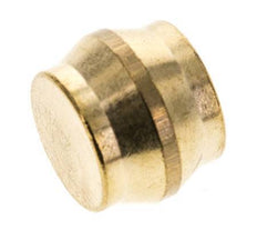 16mm Brass Closing Plug for Compression Ring Fittings 76 Bar DIN EN 1254-2 [2 Pieces]