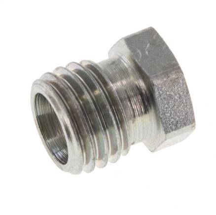 6L Zinc plated Steel Closing Plug for Tubes 315 Bar DIN 2353 [2 Pieces]
