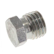 Bouchon de fermeture en acier zingué 6L pour tubes 315 Bar DIN 2353 [2 Pièces].