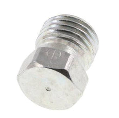 6S Bouchon de fermeture en acier zingué pour tubes 630 Bar DIN 2353 [2 Pièces].